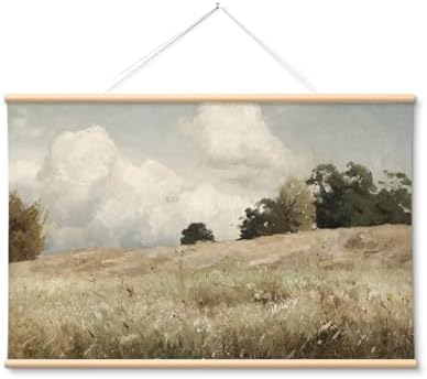 VIYYIEA Extra Large Canvas Wall Art, 36x54 Inch Vintage Landscape Painting by VIYYIEAART