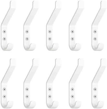 GlazieVault Coat Hooks for Wall – Door Hooks by GlazieVault