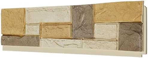 Faux Stone Wall Panels, 3D Artificial Rock Siding by Unknown