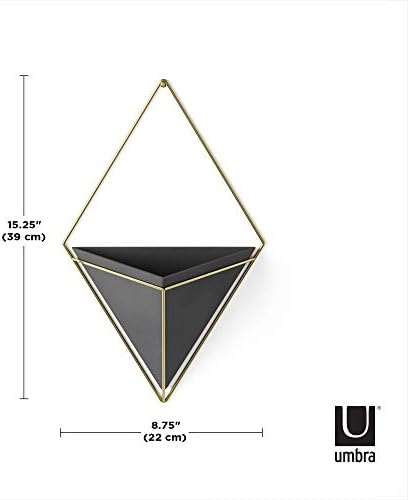 Umbra Trigg Wall Display, Large Geometric Planter Vessel - Image 3
