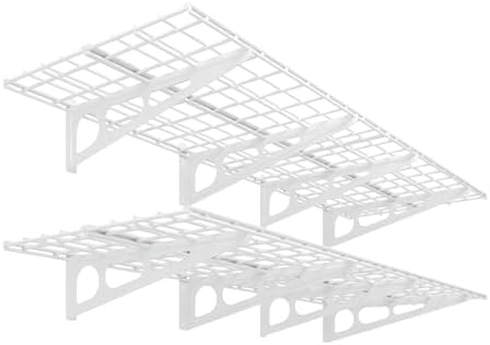 FLEXIMOUNTS 2-Pack 2x6ft Garage Shelving 24-inch-by-72-inch Heavy Duty Wall by FLEXIMOUNTS