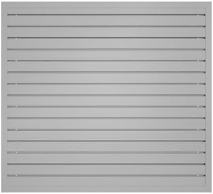 NeatiEase Slatwall Panel Wall Storage Systems, 4 x 4ft Slat Wall Paneling by NeatiEase