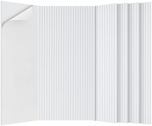 5 Pack Acoustic Panels, 47.2x23.6x0.4 inch Acoustic Wall Panels, Large by EVENRISING