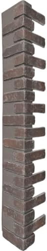 Outside Corner for EverStone Faux Classic Aged Brick Siding Panels, 8 1/2"W x by EkenaMillwork