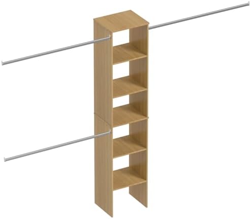 Closet System, Wood Tower Storage - Image 2