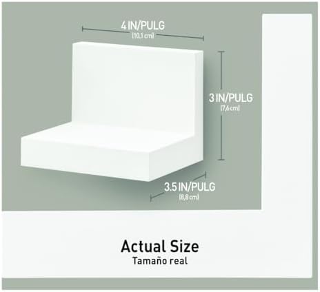 Command Display Ledges, Holds up to 2 lb, 2 Ledges - Image 2