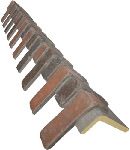 Outside Corner for EverStone Faux Classic Aged Brick Siding Panels, 8 1/2"W x - Image 5