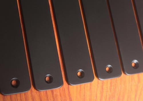 16 Pack - L 16" x H 8" x W1.5, 5mm Thick Black L Shelf Bracket, Iron Shelf - Image 3