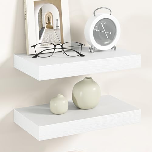Vivelove 12 Inch Floating Shelves Wall Mounted by VIVELOVE