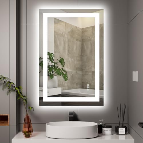 Hivone 36"X24" LED Bathroom Mirror by Hivone