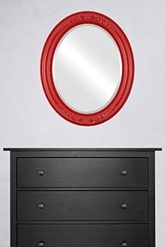 OVALCREST Oval Beveled Wall Mirror - Image 3