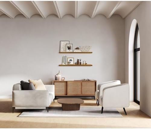 Teak Wood Floating Shelves Perfect - Image 5