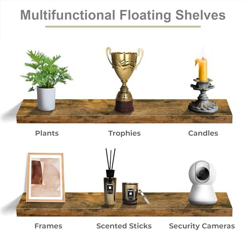 Sorbus Floating Shelves for Wall Storage - Image 6