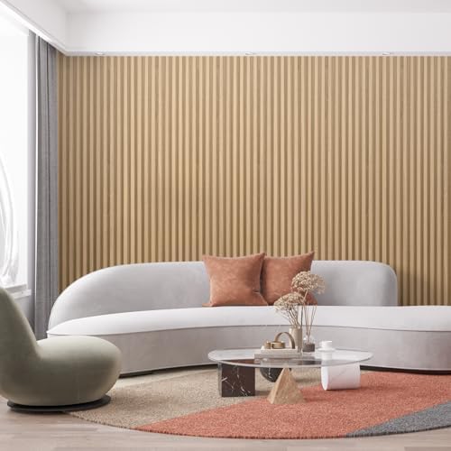Art3dwallpanels Wood Panels for Wall, 8 Pack Thick Slat Panel - Image 5