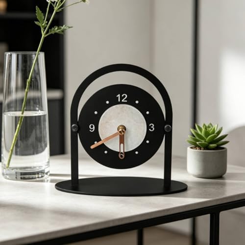 Decorative Wall Clock Modern Minimalist Desk Clock Table Clock Mantel Clock - Image 5