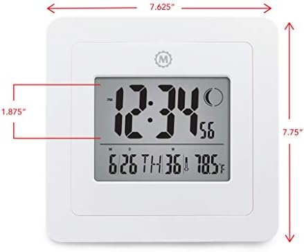 MARATHON Moon Phase Digital Wall Clock - Image 3