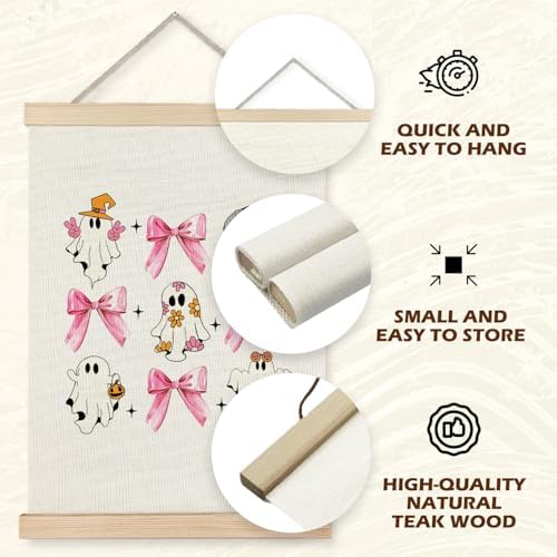 Supwhd Cute Halloween Ghosts Wall Art - Image 5