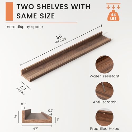 Picture Ledge Shelf, Floating Shelves - Image 3