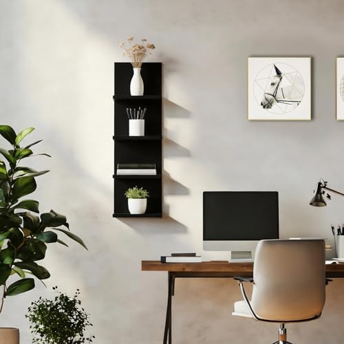 Homaterial 4 Tiers Floating Wall Shelves - Image 6