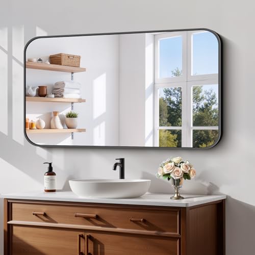 Koonmi Bathroom Wall Mirror, 24x42 Inch Large Vanity Mirror by KOONMI