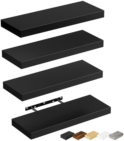 Bellsal Floating Shelves for Wall, Living Room, Bathroom Storage, Book Shelf by Bellsal