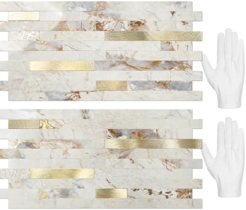 STICKGOO 20 Sheets Peel and Stick Backsplash Tile, Stick on Backsplash by STICKGOO