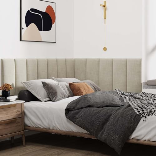 IFNOW Wall Mounted Headboard, Peel and Stick Panels - Image 4