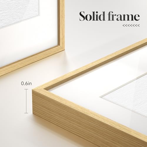 Framed Minimalist Blue Botanical Wall Art - Image 7