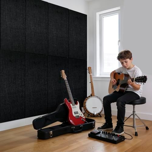 6 PCS Acoustic Panels, 47.2" x 23.6" Self-Adhesive Soundproof Wall Panels - Image 3
