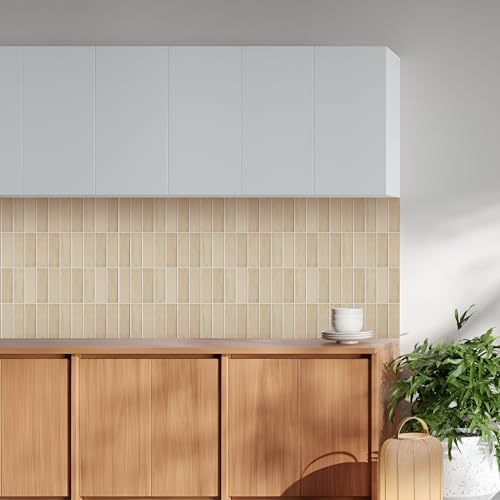 Select 5 Pack Peel and Stick Backsplash Square Tiles, 12x12 in - Image 6