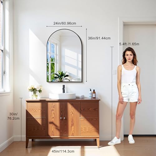 CIRCUMI 2-Pack Arched Wall Mirror - Image 2