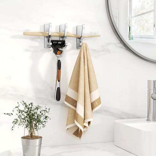 pickpiff Adhesive Wall Hooks for Coat/Towel, Hold 13LB - Image 7