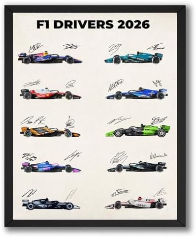 InkFlow Posters Motorsport Canvas Poster by InkFlowPosters