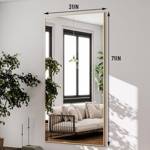 GLSLAND 71"x31" Full Length Mirror Large Floor Mirror - Image 6
