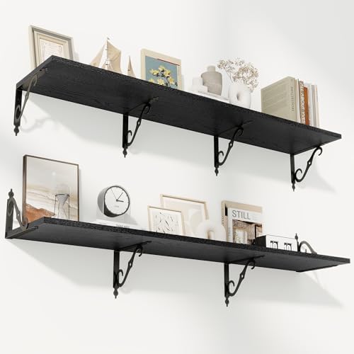 RICHFOCUS 12 Inch Deep Floating Shelves by RICHFOCUS