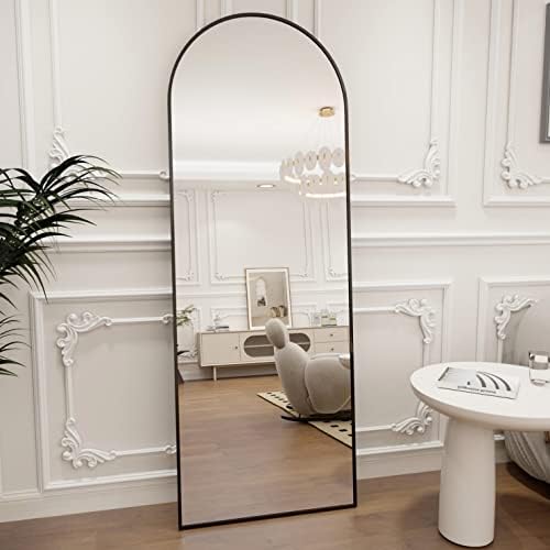 Koonmi 64x21 Arched Full Length Mirror, Floor Mirror by KOONMI