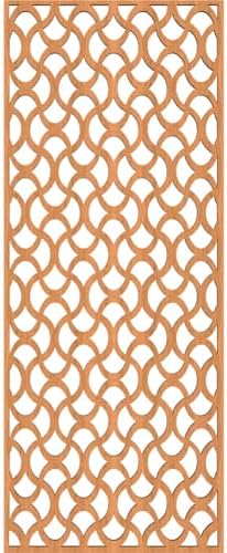 Resort Decorative Pierced Fretwork Wood Wall Panels, 11 3/8"W x 29 3/8"H x 3/8"T - Image 4
