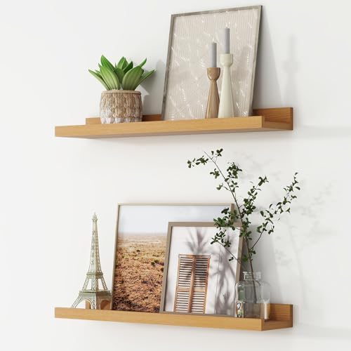 FLYJOE Picture Ledge Shelf, Floating Shelves by FLYJOE