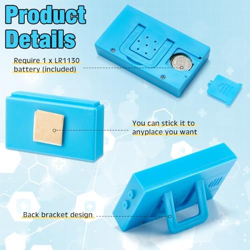 Frienda 3 Pieces Mini Small Digital Clock Stick On - Image 4