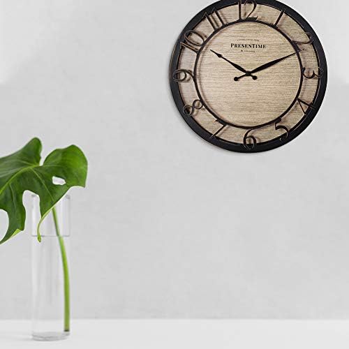 Presentime 13" Farmhouse Series Wall Clock - Image 4