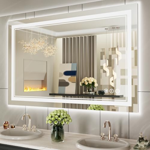 48x30 Inch LED Bathroom Mirror by ISTRIPMF