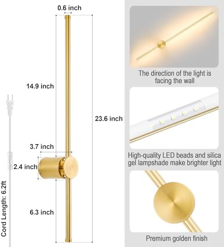 GOODATE Wall Sconces Set of Two - Image 6