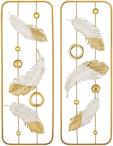 Arborus 2 Pack Gold Wall Art Décor, Modern Wall Décor by Arborus