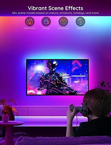Govee 16.4ft RGBIC LED Strip Lights, Work - Image 5