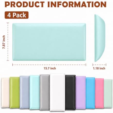 Anti Collision Wall Padding for Kids, Upholstered 3D Wall Panels - Image 3