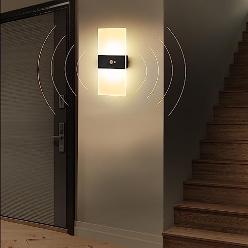 Wall Sconce, LED Wall Lights for Room Decor, Motion Sensor - Image 3