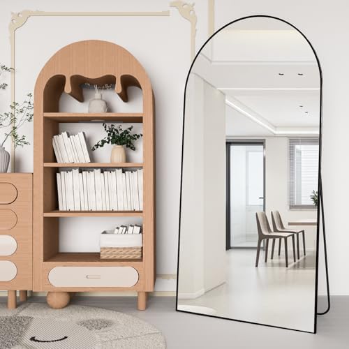 Arch Full Length Mirror Arched Floor Mirror 76"x34" - Image 5