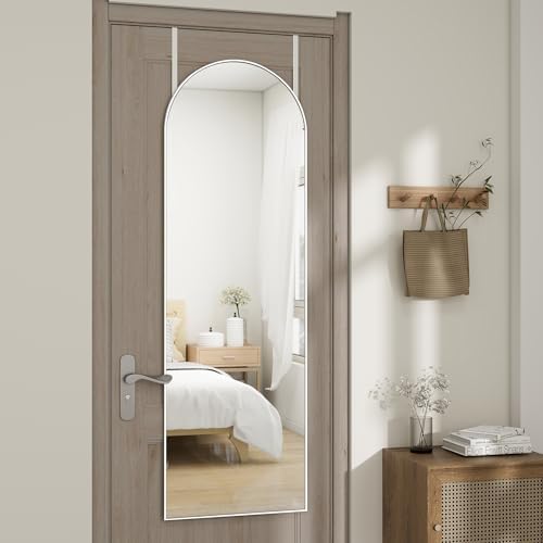 48"x 14" Arched Full Length Door Mirror, Full Body Mirror - Image 2