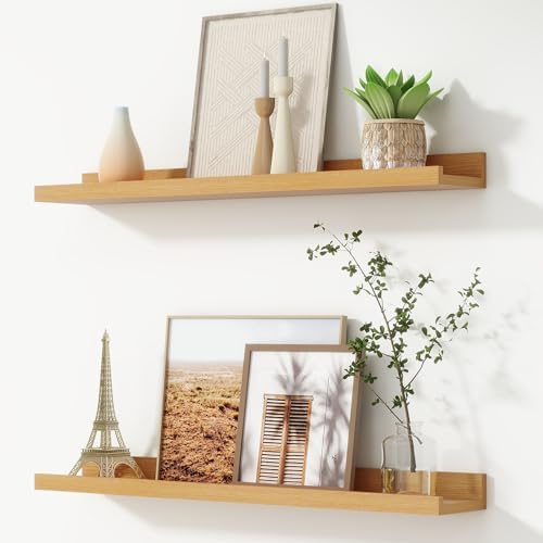 FLYJOE Picture Ledge Shelf, Floating Shelves by FLYJOE