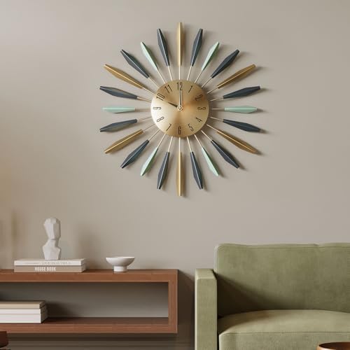 Cuspin Mid Century Modern Wall Clock 22 Inch - Image 4